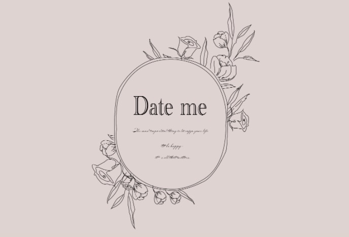 ポートフォリオ⑨：デートにドキドキのミッションを届ける「Date me」